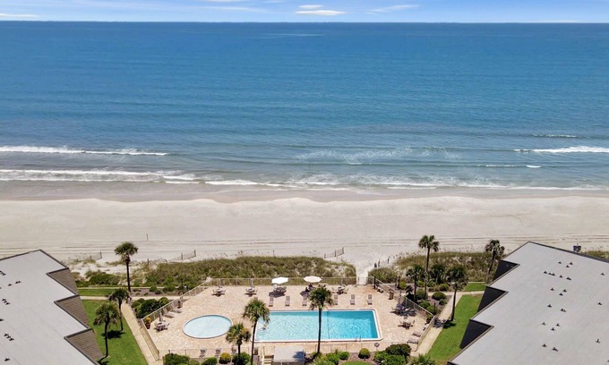 Crescent Beach Condo | B207 The Coquina Condos: Oceanfront Condo w/Private Beach and Pool