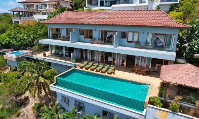 Moo 5 Villa | Baan Talay Sai Villa - Panoramic Views 300m to Beach