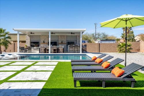 Paradise Valley Village House | Backyard Oasis Heated Pool Game Room Gazebo