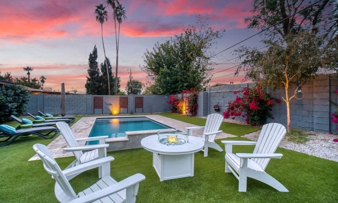 Camelback East Villa | Backyard Oasis - Pool, Basketball, Close to Hiking