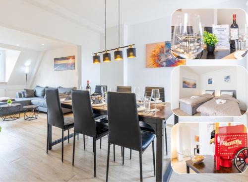Osnabrueck Apartment | Bahnhof Altstadt Stilvolles 85 qm Apartment mit Smart-TV
