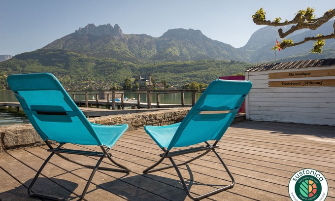 Duingt Apartment | BAIE DES VOILES - #2 rez de jardin, 1ch. acces lac