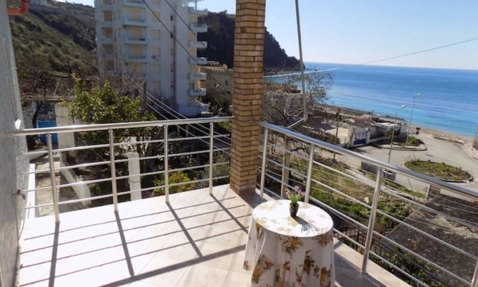 Himare Condo | Balcony in the Ionian!
