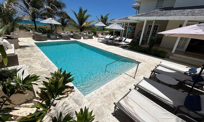 Belair Villa | Barbados Luxury Ocean Front Villa ~ 7 bedroom suites, 6.5 private bathrooms
