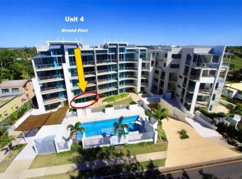 Bargara Apartment | Bargara Oceanfront Luxury Grd Flr Apartment