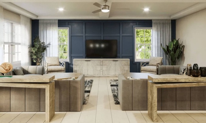 Newberry Apartment | Barsala l Discover Family-Friendly Space w/Fitness & Tennis Facilities