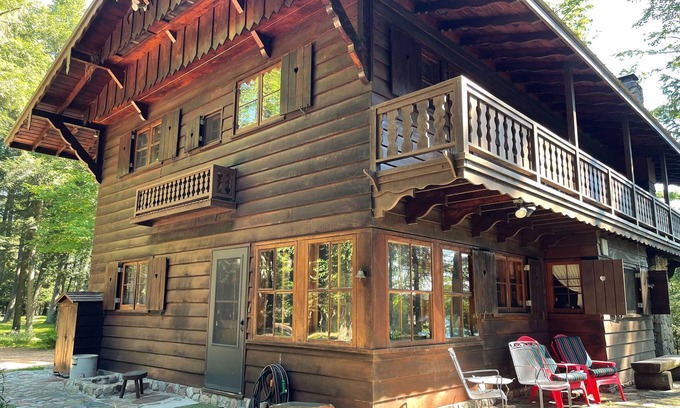 Eagle River House | Bavarian Style Lake Lodge on 26 Private Acres