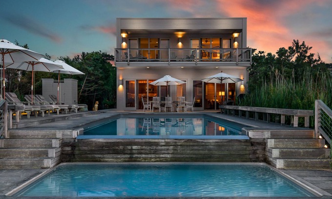 Fire Island Pines House | Bayfront Home With All The Bells And Whistles