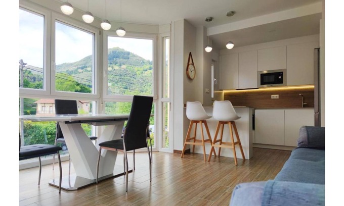 Marron Apartment | Beach and mountains in Ampuero, ideal for families