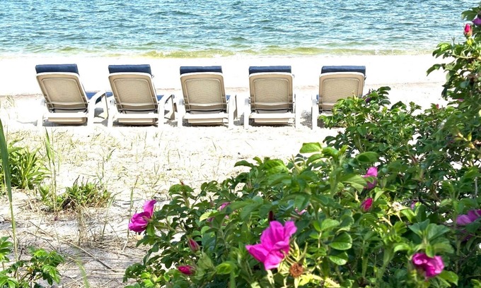 Jamesport House | Beach cottage, private road, private beach, private mooring, private parking.