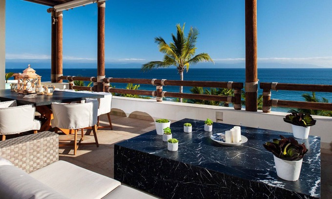 Punta de Mita Condo | Beach Front LUXURY PH in Los Veneros THE BEST VIEW