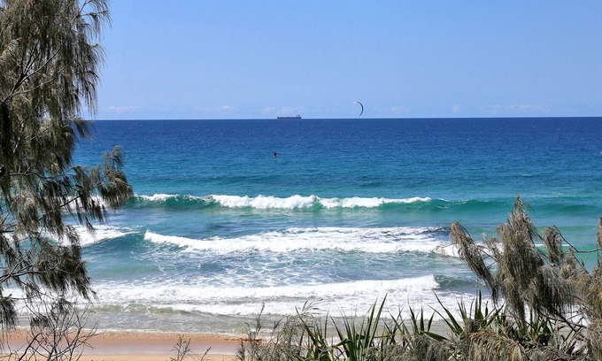 Buddina Villa | Beach front, Ocean views "Small Dog Welcome"
