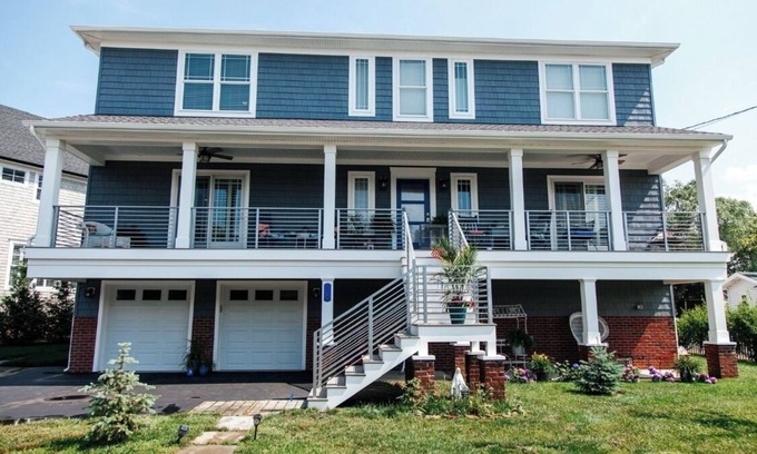 Monmouth Beach House | Beach House & Pool! Relaxing spacious house! Saltwater pool! Great location.