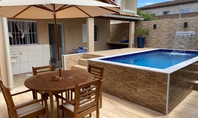 Jardim Virginia House | Beach house season Guarujá Enseada