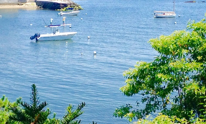 Rowayton House | Beach house w private beach and your own boat mooring.