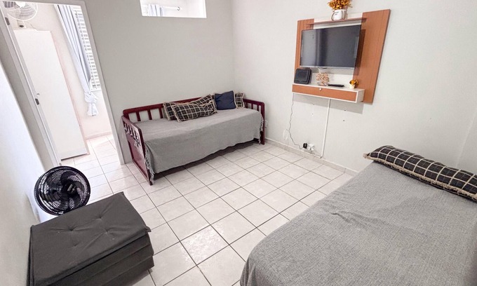 Praia Grande Apartment | Beachfront Apartment 2 Ocian Praia Grande