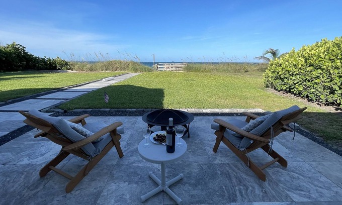 Floridana Beach House | Beachfront House with Beautiful Ocean Views and Private Beach Access