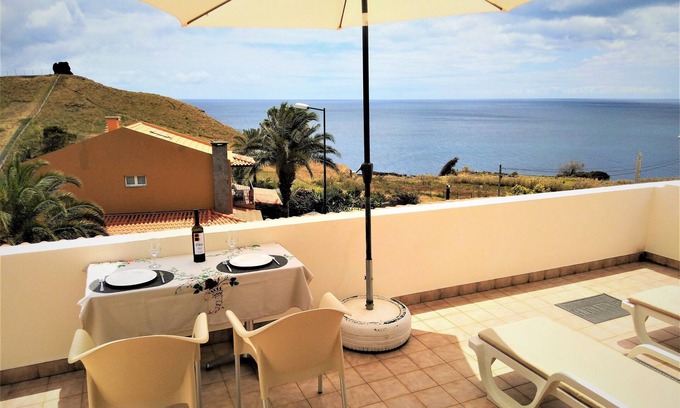 Canico Apartment | BEACHFRONT HOUSE ATALAIA - Privacy Tranquility Sight - Apartment of 60 m2