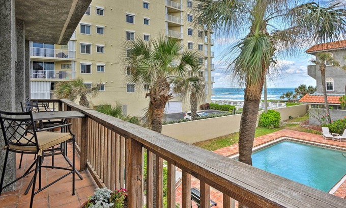 Indialantic Condo | Beachfront Indialantic Home - Pool & Ocean View!
