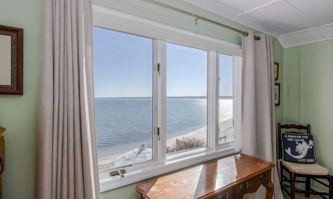 Jamesport House | Beachfront Retreat - 5BR Home with Stunning Views