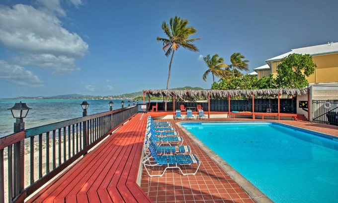 Estate Golden Rock Apartment | Beachfront St Croix Condo with Pool and Lanai!