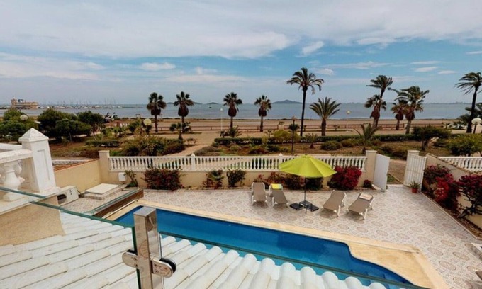 El Algar Villa | Beachfront VILLA - STUNNING sea views & own large POOL