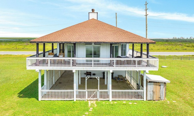 Miramar House | Beachfront w/Dune Walkover, Dog Friendly & Deck Access from Every Bedroom
