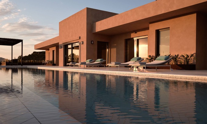 Kalamaki Villa | Beatiful villa with great view 5 minutes drive from beach