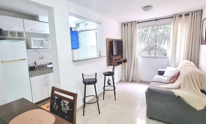 Parque Sao Vicente Apartment | Beautiful 2bedroom Apartment Cozy Complete Homeoffice