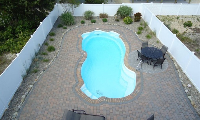 Holgate House | Beautiful 8 bedroom, 4 full and 3 half baths with private inground pool
