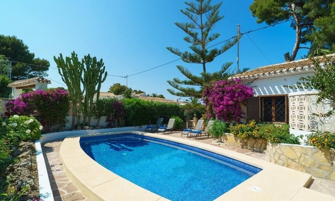 El Tosalet Villa | Beautiful and romantic villa with private pool in Javea, Costa Blanca, Spain for 6 persons