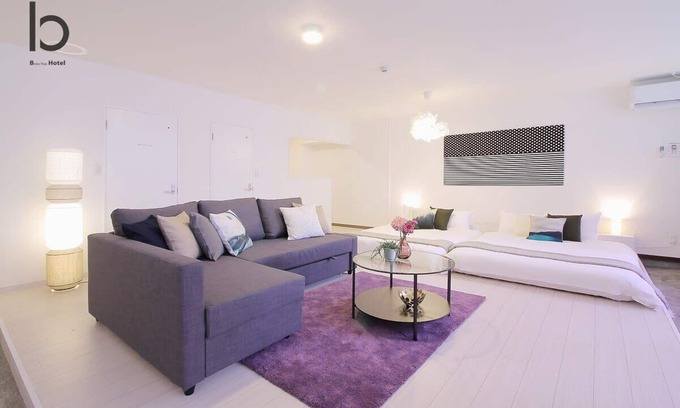 Hiroshima City Centre Apartment | Beautiful Apartment for 6people with free wifi 102