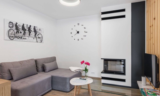 Janov nad Nisou Apartment | Beautiful apartment for 4 people with WIFI, TV, terrace and parking