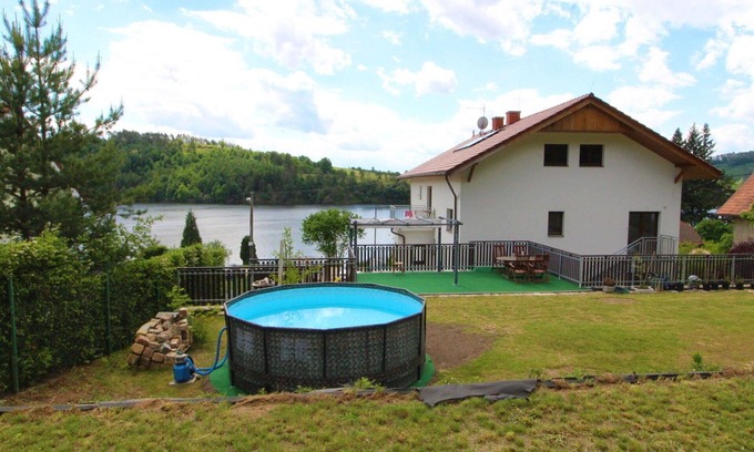 Zupanovice Apartment | Beautiful apartment for 9 people with WIFI, pool, TV, patio, pets allowed and parking