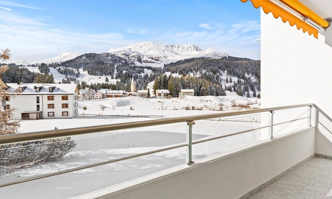 Parpan Apartment | Beautiful apartment for 3 people with WIFI, TV and balcony