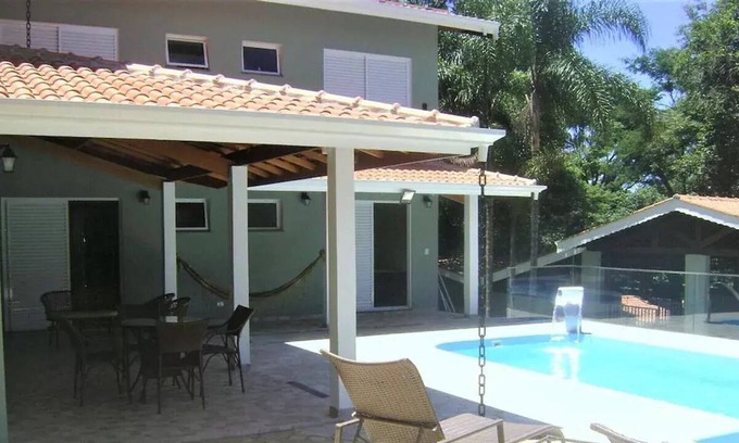 Campos de Atibaia Cottage | Beautiful Atibaia farm, Games Room, Swimming pool, Barbecue, Wifi - DabraHouse