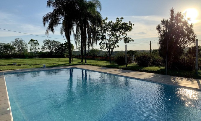 Sao Pedro Cottage | Beautiful Chacara in Aguas de Sao Pedro - Mediterranean Style