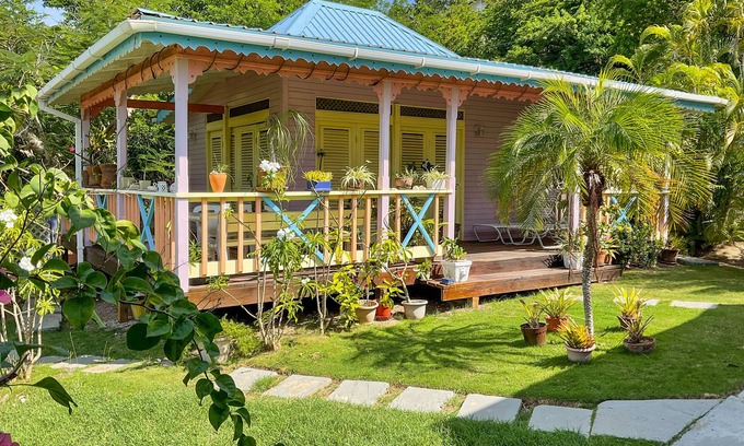 Vieux Fort Cottage | Beautiful cottage "Creole House" of Villa Caribbean Dream