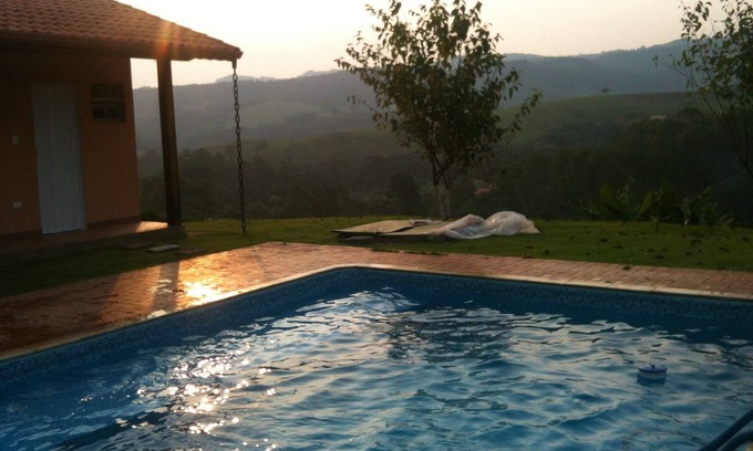 Extrema House | Beautiful country house with swimming pool and panoramic views 1 hour from São Paulo