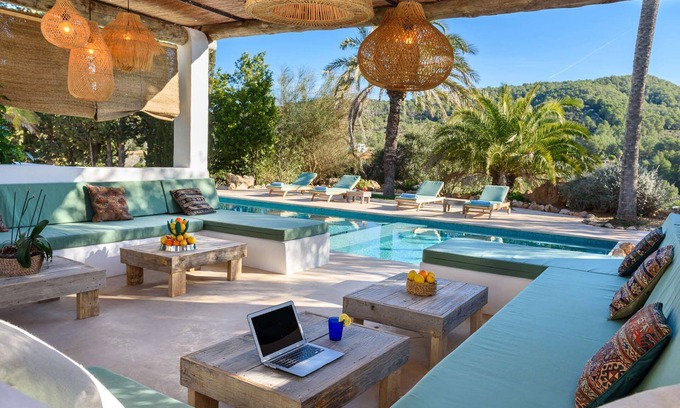 Sant Antoni de Portmany Villa | Beautiful finca 11 rooms 16 guests
