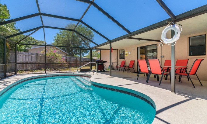Sarasota Springs House | Beautiful Floridian Villa with Private Pool!30%OFF