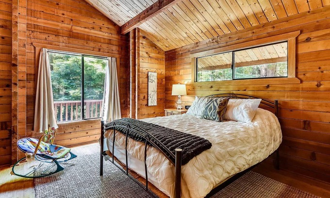 Cazadero House | Beautiful Forest Hideaway - Hot Tub, Trees, Views and Privacy