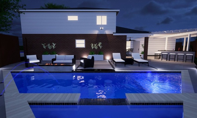 Northwest Dallas House | Beautiful Galleria 5br 3ba home w/Pool Hot Tub & Game Room Close to Airports!