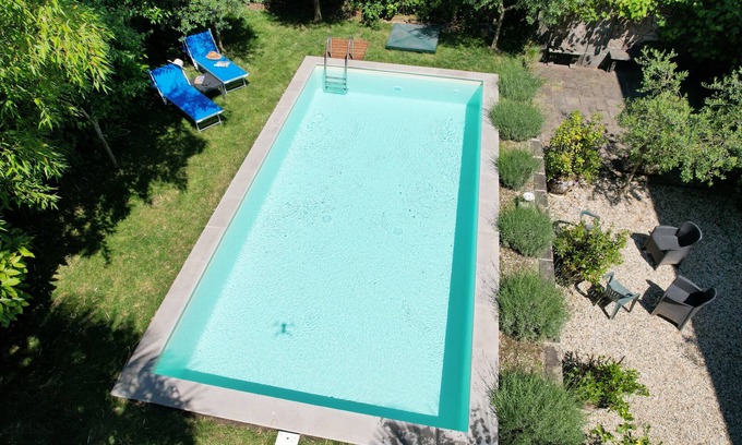 Bagni di Lucca Villa | Beautiful Historic Tuscan Villa with pool, a few steps to restaurants, shops
