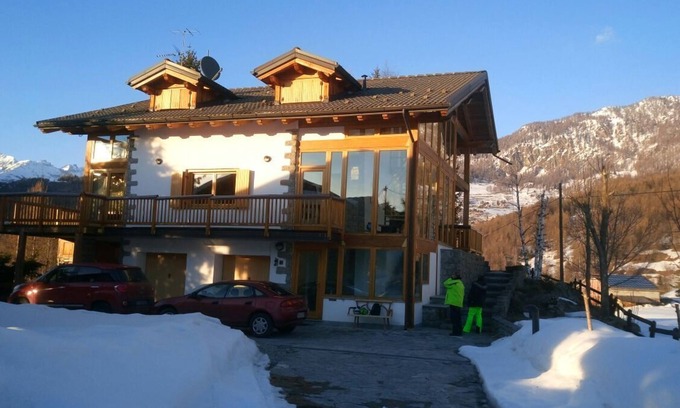 Antey-Saint-Andre Apartment | Beautiful Holiday Apartment With Stunning Mountain Views