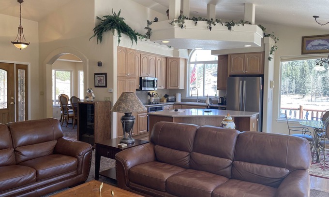 Woodland Park House | Beautiful Home, Fishing from Deck, Off-Roading & Horse Back Riding