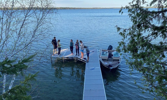 LaPorte House | Beautiful home on Kabekona Lake near Walker, MN! Features 2 master suites!