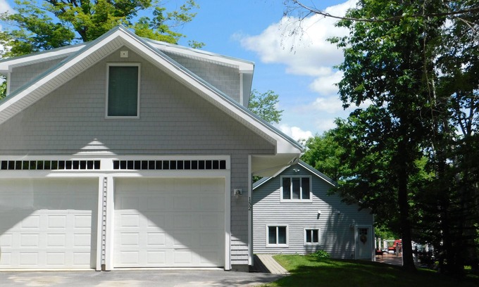 Standish House | Beautiful home on Sebago Lake Basin with expansive yard and sandy beach!