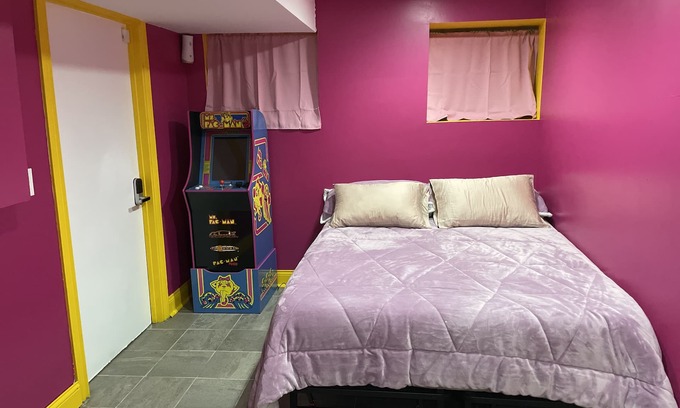 Chicago Apartment | Beautiful home with Arcade and Movie Theater for you and your family to enjoy.