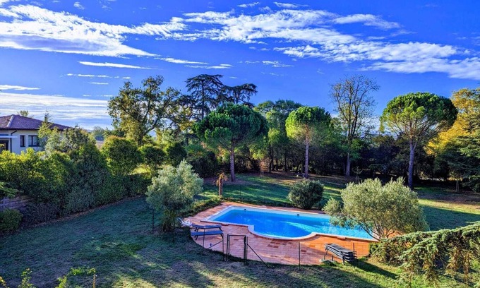 Balma House | Beautiful house in a large wooded park with swimming pool. Peace guaranteed!